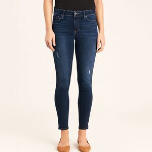 Rich and Skinny Heartbreak Jeans Womens 27 Blue Distressed Denim